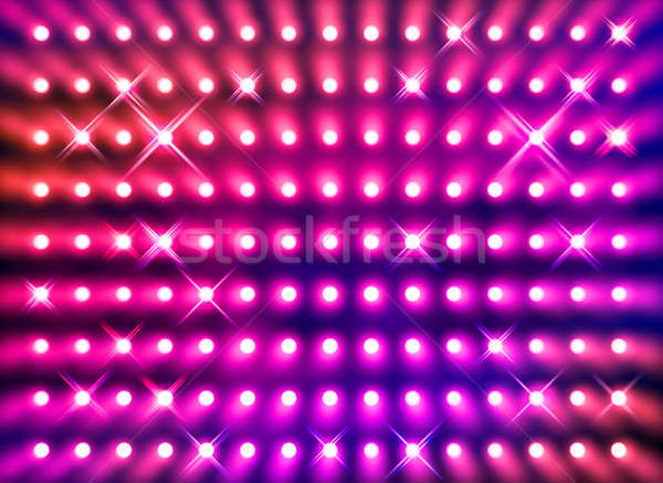 Wand Bühne Präsentation rot Rampenlicht Stock foto © Anterovium