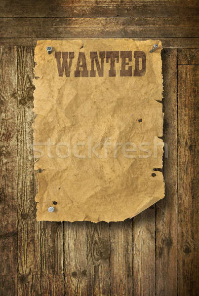 Wood background Wild West style Stock photo © Anterovium