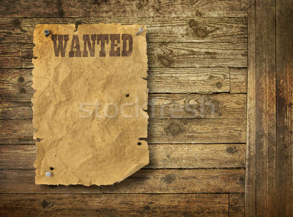Wood background Wild West style Stock photo © Anterovium