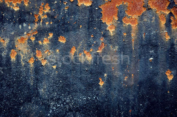 öreg fém fal részlet felület textúra Stock fotó © antonihalim