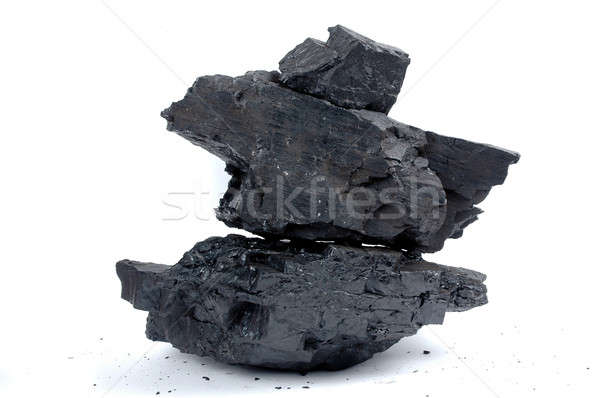 pile lumps of coals Stock photo © antonihalim