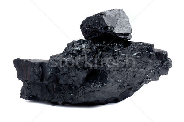 a big and small lump of coal  Stock photo © antonihalim