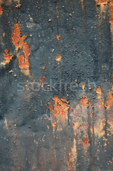 öreg fém fal részlet felület textúra Stock fotó © antonihalim