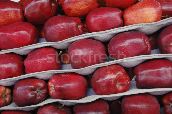Roten Apfel Textur Natur Gesundheit Gruppe Stock foto © antonihalim