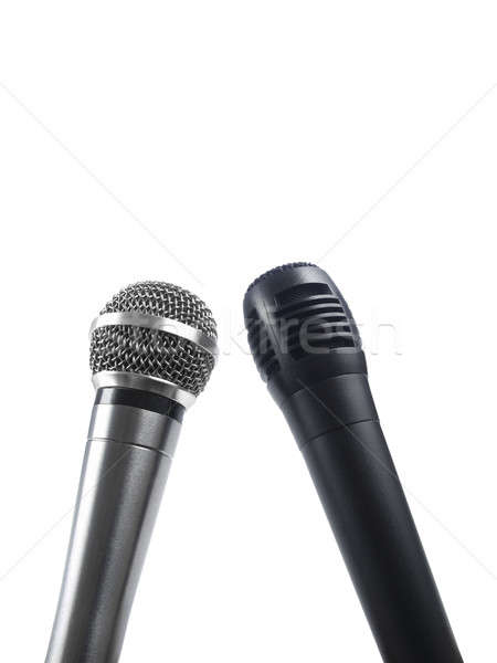 Two mics Stock photo © antonprado