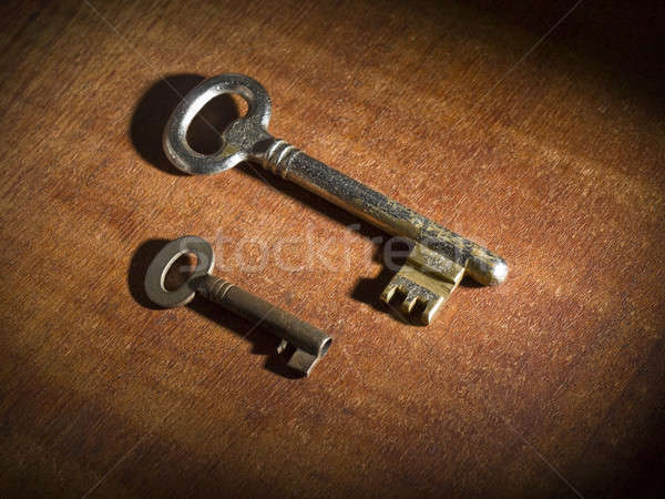 Two old keys Stock photo © antonprado