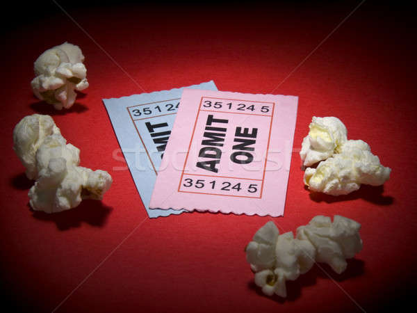 Movie stub Stock photo © antonprado