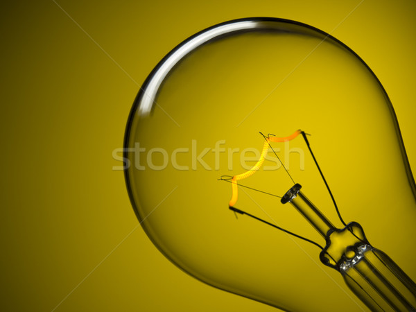 Foto stock: Amarelo · luz · projeto · tecnologia