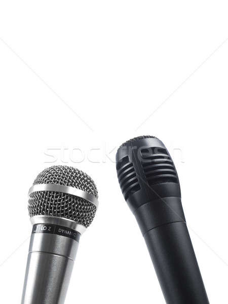 Two mics Stock photo © antonprado
