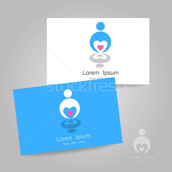 love care sign identity Stock photo © antoshkaforever