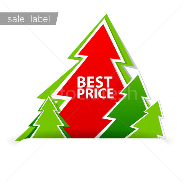 Vesel Crăciun vânzare vector sablon cumpărături Imagine de stoc © antoshkaforever