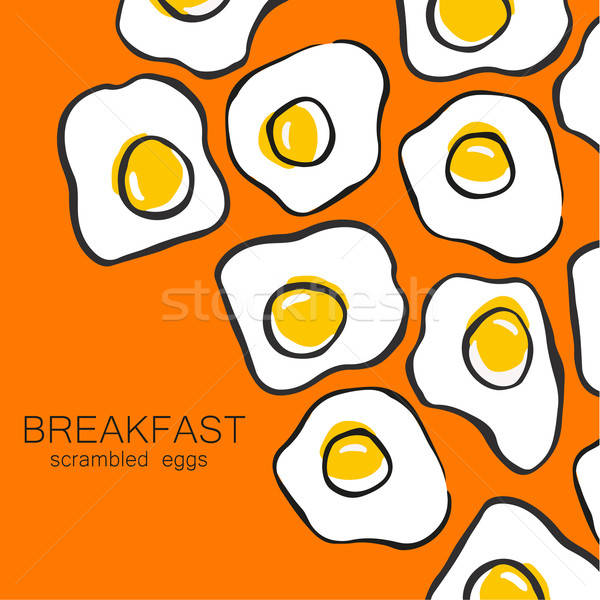 早餐 模板 設計 模式 商業照片 © antoshkaforever