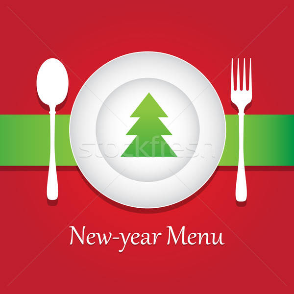 New-year Menu Stock photo © antoshkaforever