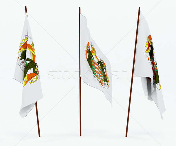Flag of Monaco Stock photo © anyunoff