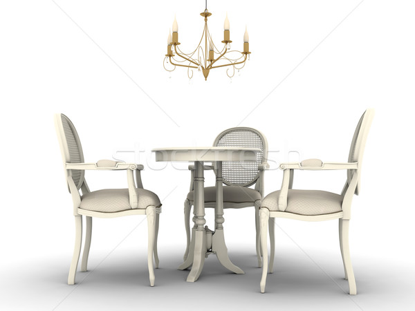 Dining furniture Stock photo © anyunoff