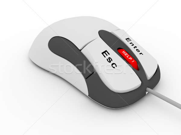 Stock photo: Computer mouse