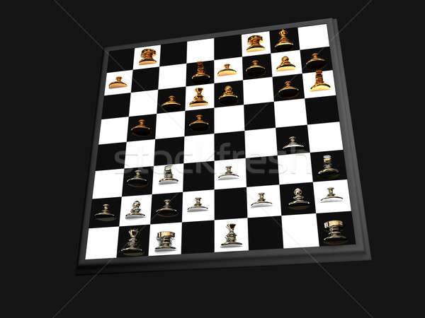 Chess board Stock photo © anyunoff