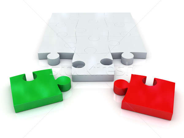 jigsaw puzzle Stock photo © AptTone