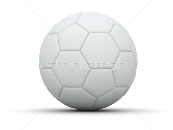 Futballabda futball labda izolált fehér sport Stock fotó © AptTone