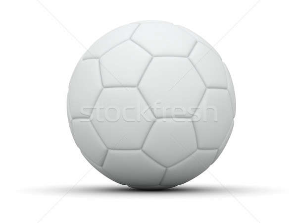 Foto d'archivio: Soccer · ball · calcio · palla · isolato · bianco · sport