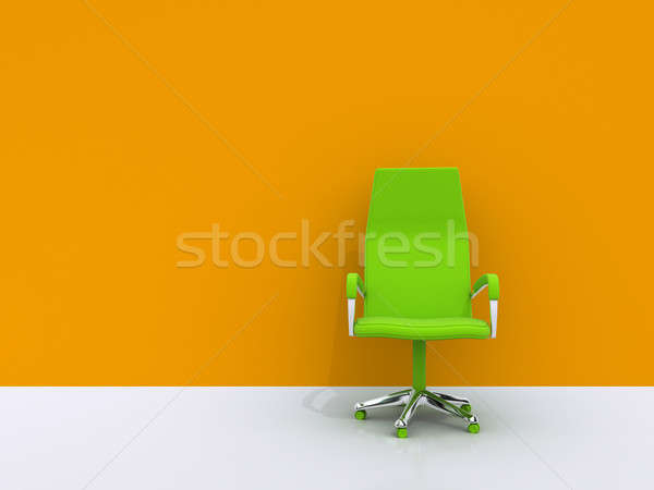 [[stock_photo]]: Diamant · vert · président · orange · mur · affaires