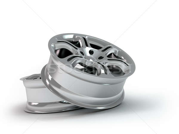 Aluminium alliage voiture coutume roues technologie [[stock_photo]] © AptTone