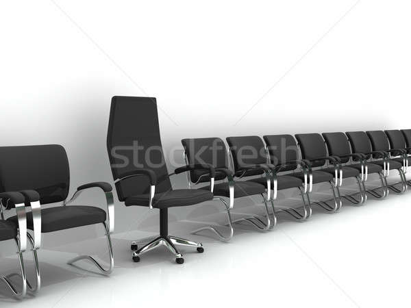 Otro silla aislado blanco negocios habitación Foto stock © AptTone