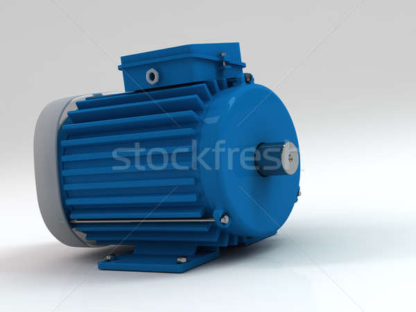 Elektromos motor fehér technológia ipar ipari Stock fotó © AptTone