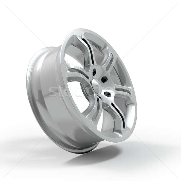 Aluminium alliage jante voiture coutume roue Photo stock © AptTone