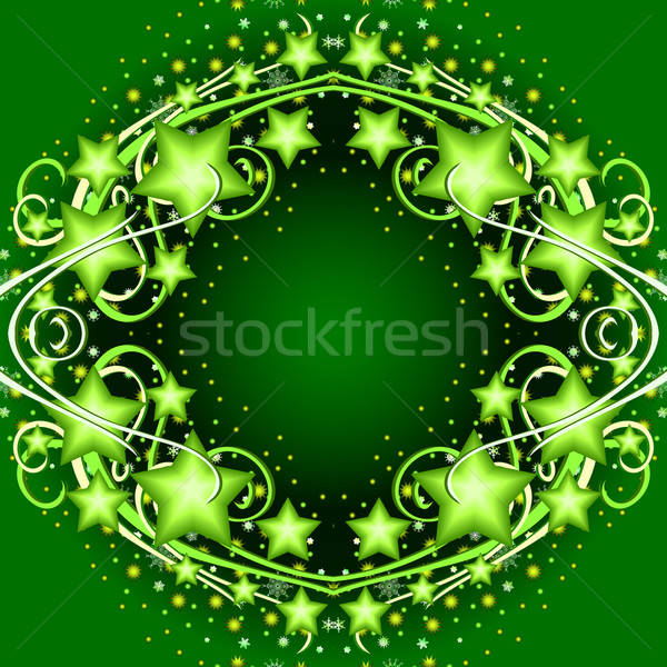 Stock photo: background green