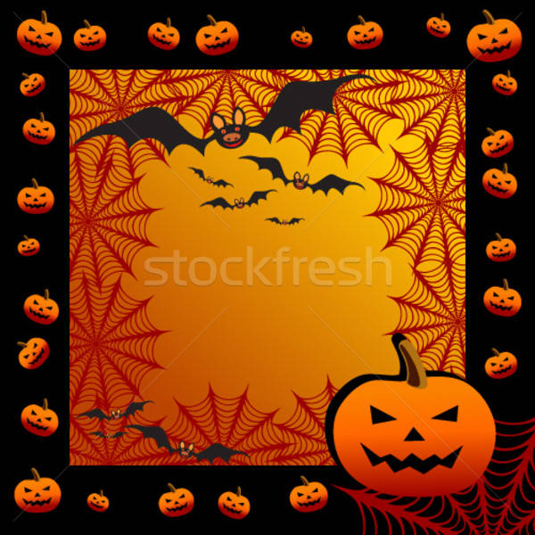 Halloween illustrazione utile designer lavoro arte Foto d'archivio © Aqua