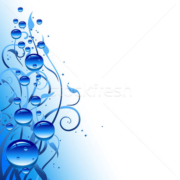 Gocce illustrazione utile designer lavoro acqua Foto d'archivio © Aqua