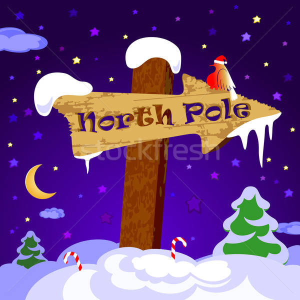 Noël illustration utile designer travaux ciel [[stock_photo]] © Aqua