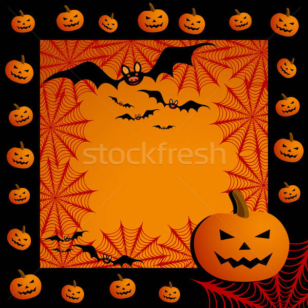 Halloween illustrazione utile designer lavoro design Foto d'archivio © Aqua