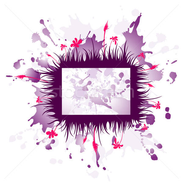 Abstract illustrazione utile designer lavoro fiore Foto d'archivio © Aqua