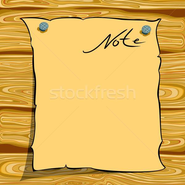 note Stock photo © Aqua