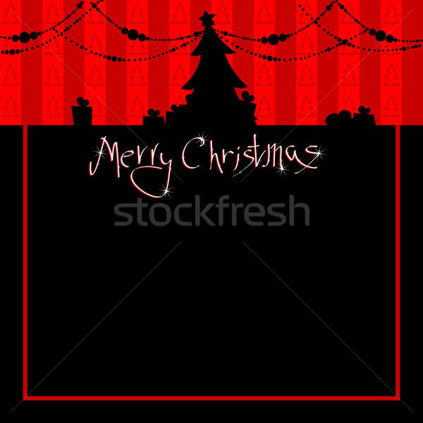 Natale illustrazione utile designer lavoro albero Foto d'archivio © Aqua