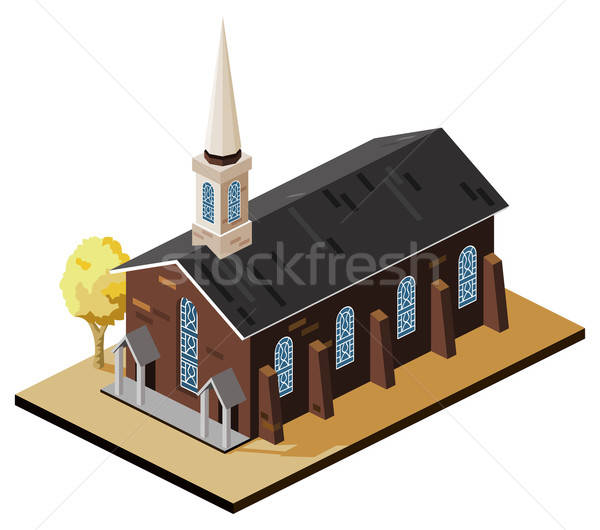 Foto stock: Edad · iglesia · propio · mundo