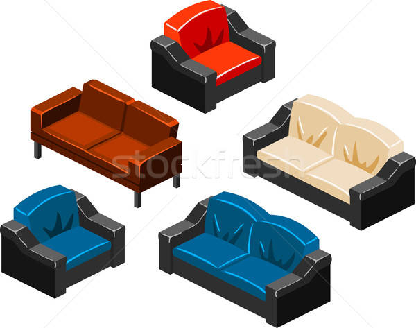 Sofa Set Stock photo © araga