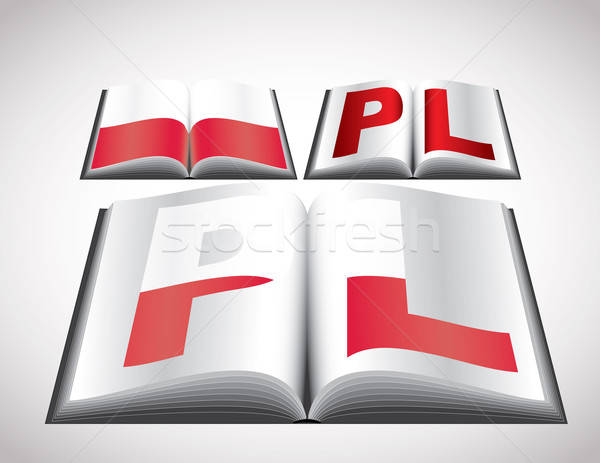 National Flag concept of Poland Stock photo © archymeder