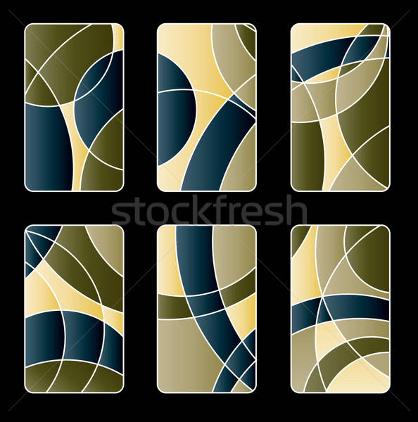 Business card icons Stock photo © archymeder