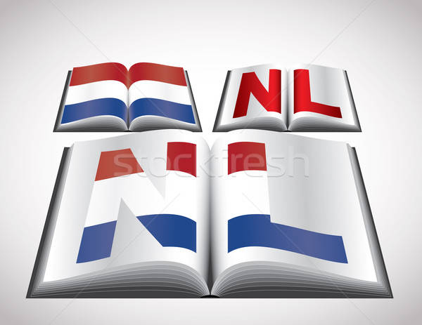 Stock photo: National Flag concept of Netherlands