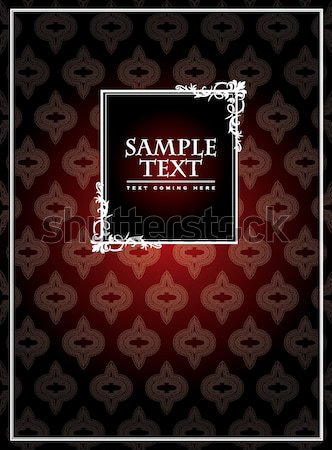 Red cover design Stock photo © archymeder