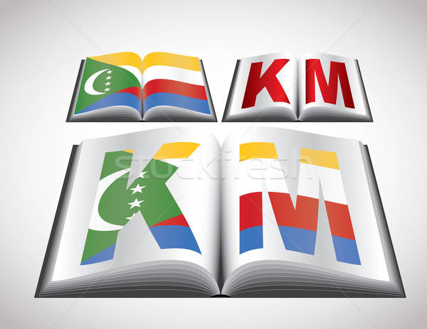 Stock photo: National Flag concept of Comoros