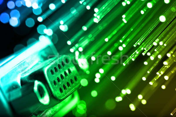 Fiber optics Stock photo © arcoss