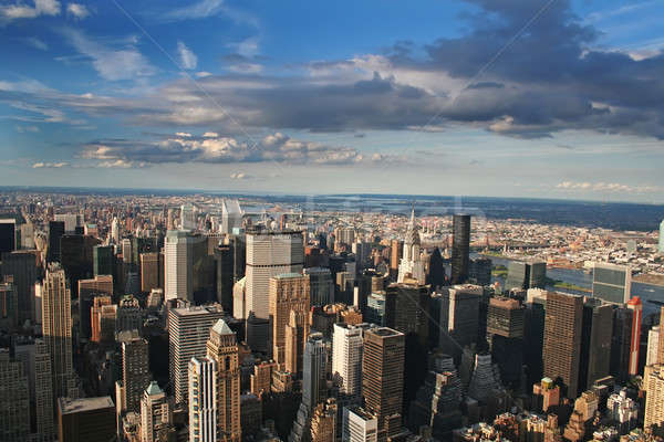 New York City manhattan negócio escritório cidade Foto stock © arcoss