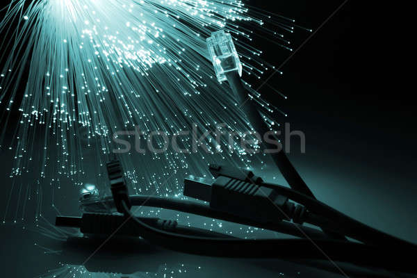 Stock photo: Fiber optical