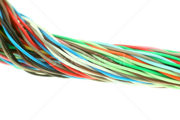 Color cable Stock photo © arcoss