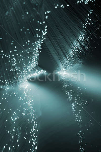 [[stock_photo]]: Fibre · optique · fibre · optique · lumière