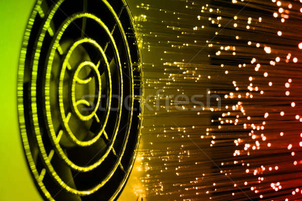 Ventilator grid technologie netwerk energie macht Stockfoto © arcoss